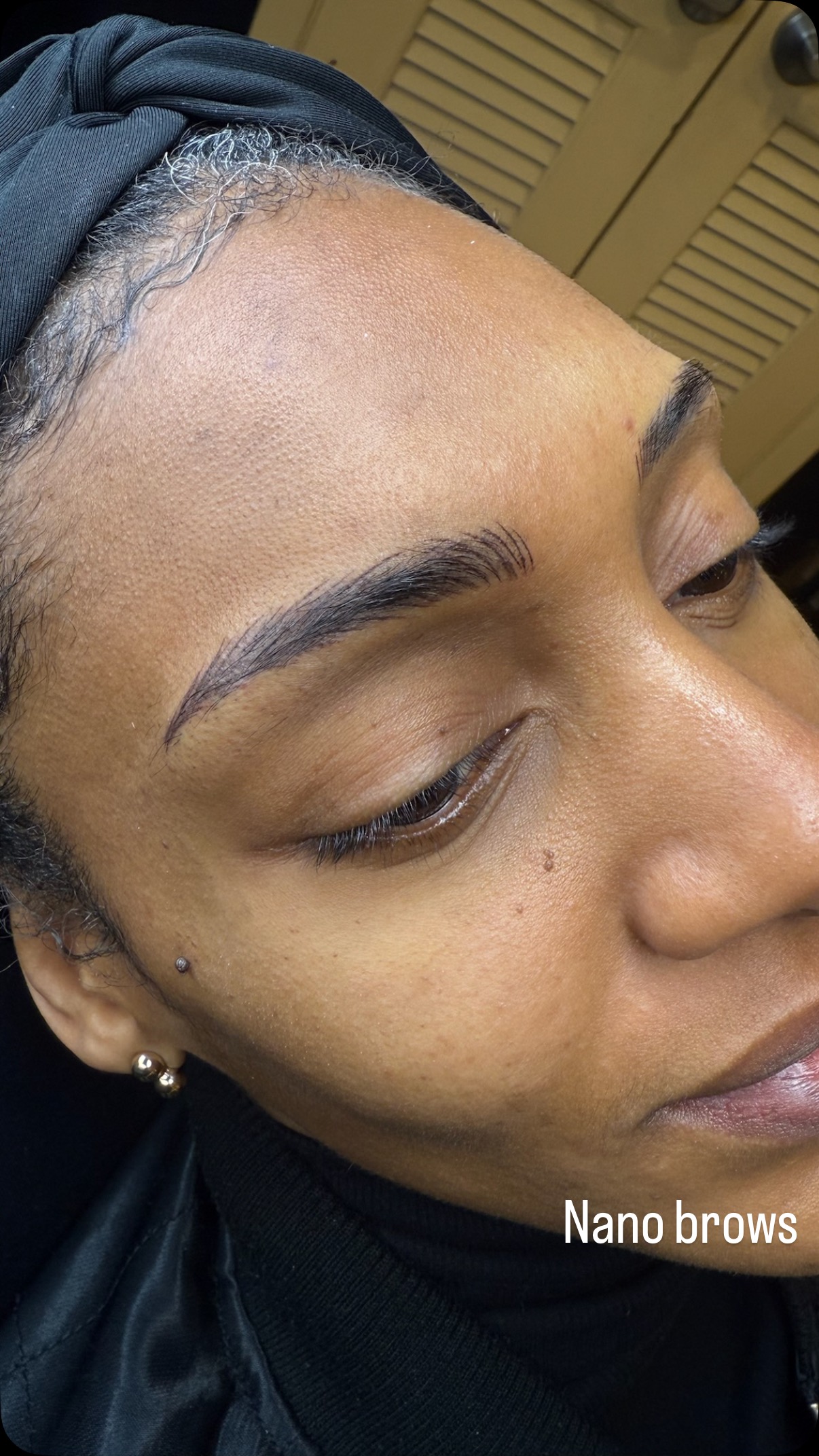 Nano brows anyone? Dm me to learn more about how you can  learn about achieving this look for yourself. Follow  both my pages to stay up to date with everything KemSkin #nanobrows  #phillytiktok #brows #pmu #kemskin
