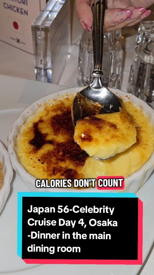 Japan 56-Celebrity Cruise Day 4, Osaka -Dinner in the main dining room
#Japan #Seoul #SouthKorea #MainDiningRoom #MetropolitanRestaurant #AllYouCanEat #12-DayCruise #Celebrity #Millenium #UGC @CelebrityCruises