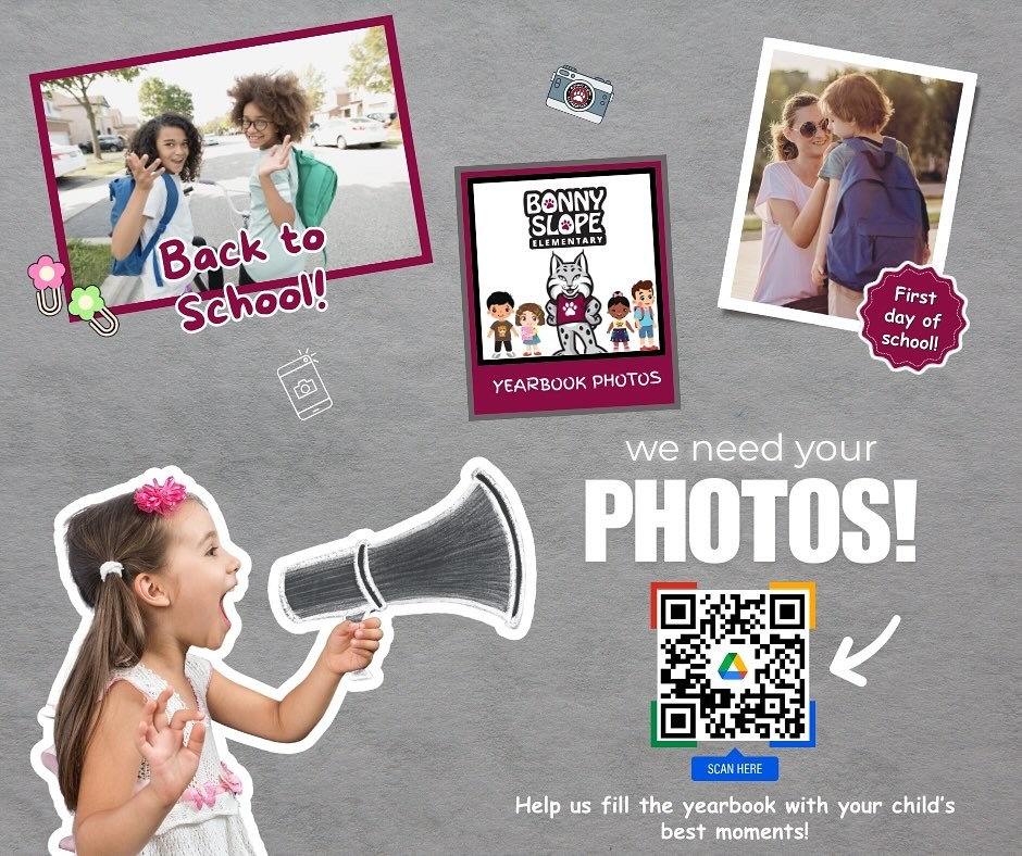 ๐ธ First Day of School Photos 2025โ2026 Yearbook
Weโd love to feature your studentโs first day of school memories in the yearbook! Just scan the QR code in this post to upload your pictures to our Google Drive folder.
Need help? A step-by-step tutorial is on our yearbook website โ find the link in our bio. ๐โจ
#SchoolMemories #yearbookphoto