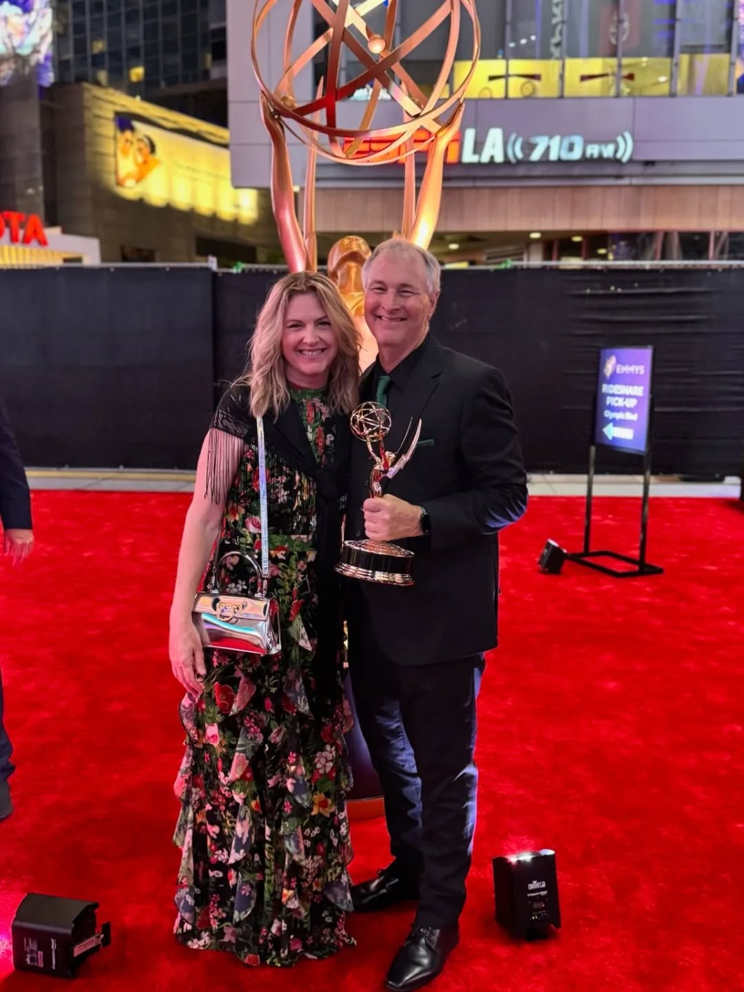 My brother Fred won an Emmy this weekend for his work (along with his team) on the Apple + series
