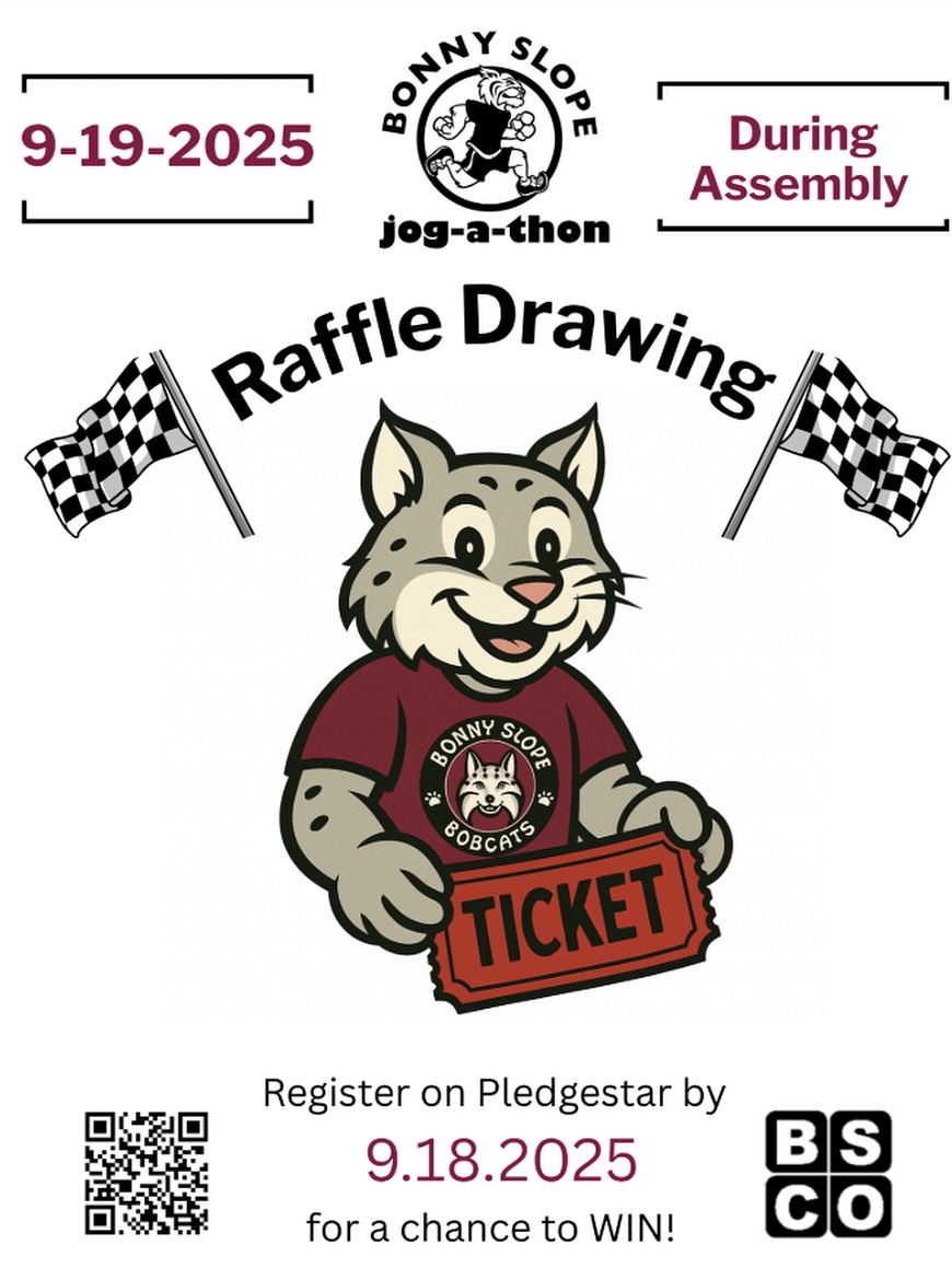 Is your student registered for the Jog-A-Thon?! All students registered in PledgeStar by Thursday, September 18th will be eligible for the raffle at the school assembly on Friday, September 19th! ๐๏ธ๐ Link to register in our bio!