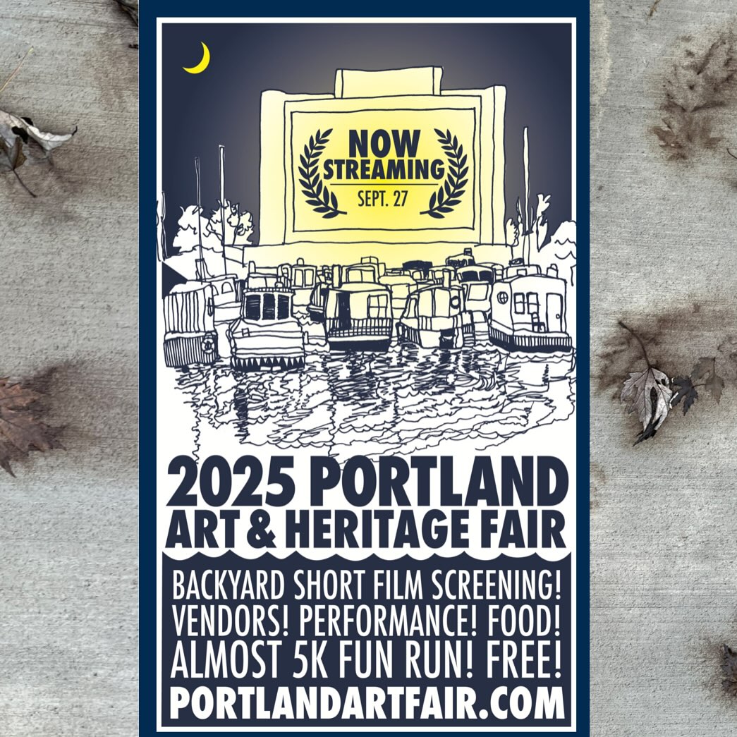 Come to the Portland Art & Heritage Fair tomorrow! Judy & I will both be there with our booths. Lots of friends will be there too! We’d love to see you.