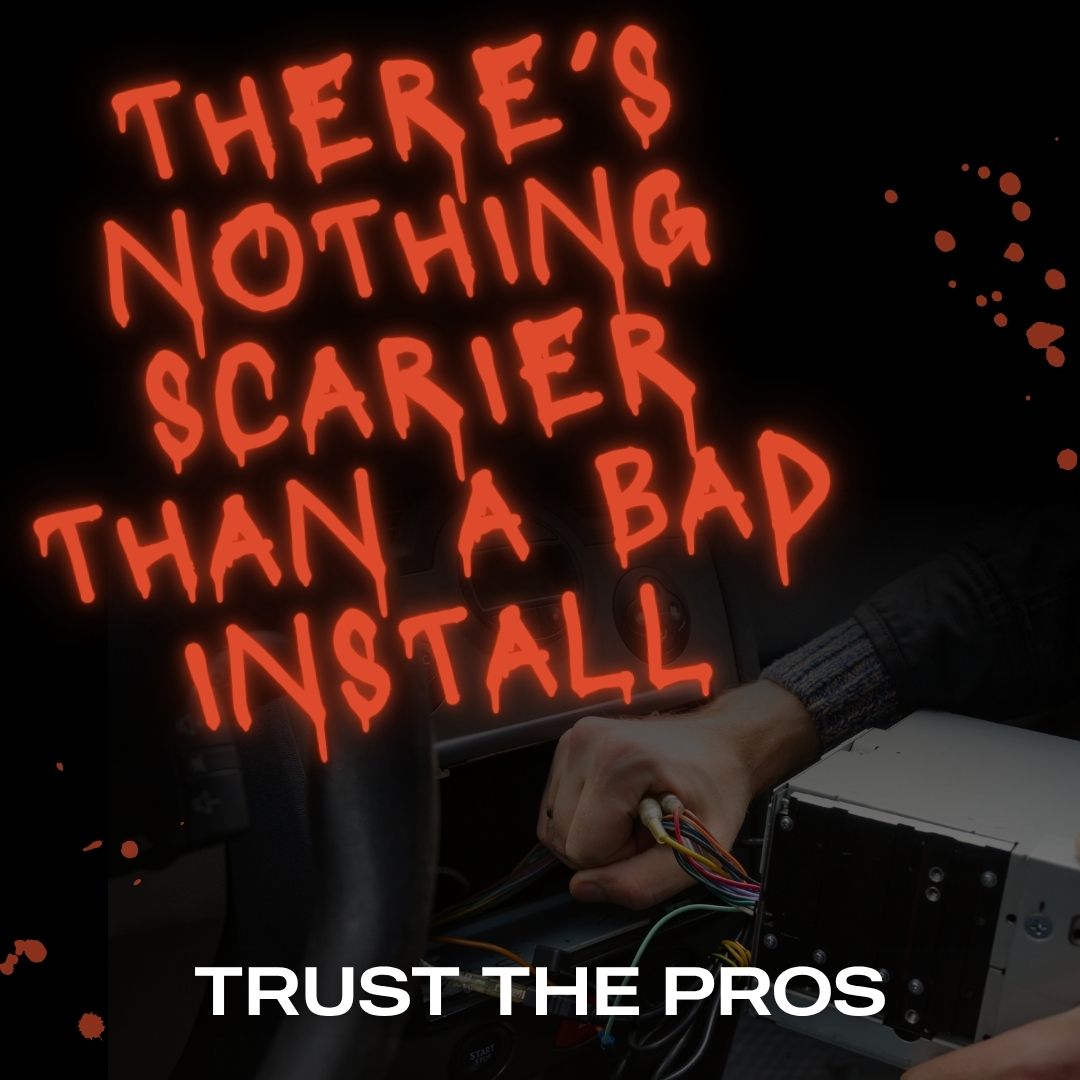 This season’s full of scares, but your install shouldn’t be one of them. Get the most out of your product, safely, professionally, and done right the first time at Columbus Car Audio & Accessories.