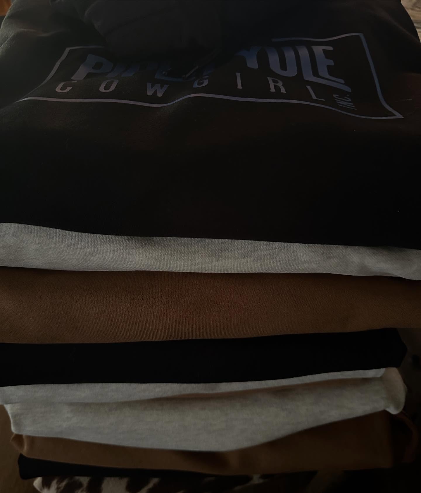 🌟 NEW WEBSITE COMING SOON.
In the meantime, orders are rolling out the door and will remain open for custom apparel!
I’d happily take one in each color from this order, it’s hoodie season!