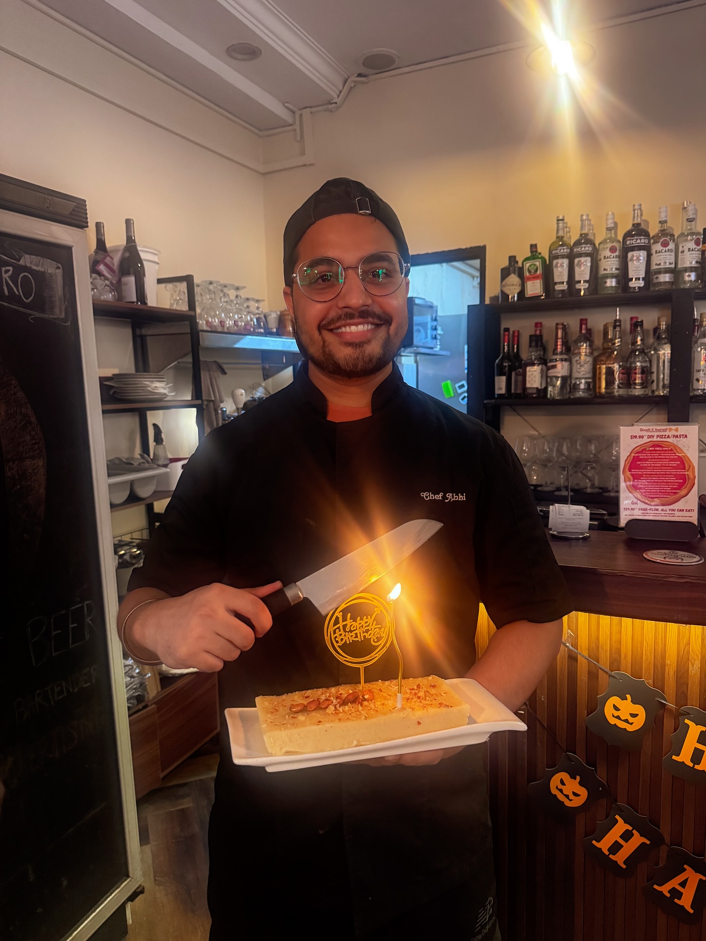 ๐ Happy Birthday, Chef Abhi!
Wishing you a day full of joy, laughter, and delicious moments! ๐ฅณ๐จโ๐ณ
Congratulations and cheers to many more culinary adventures ahead! ๐ฝ๏ธ๐ท
#HappyBirthday #chef #birthday