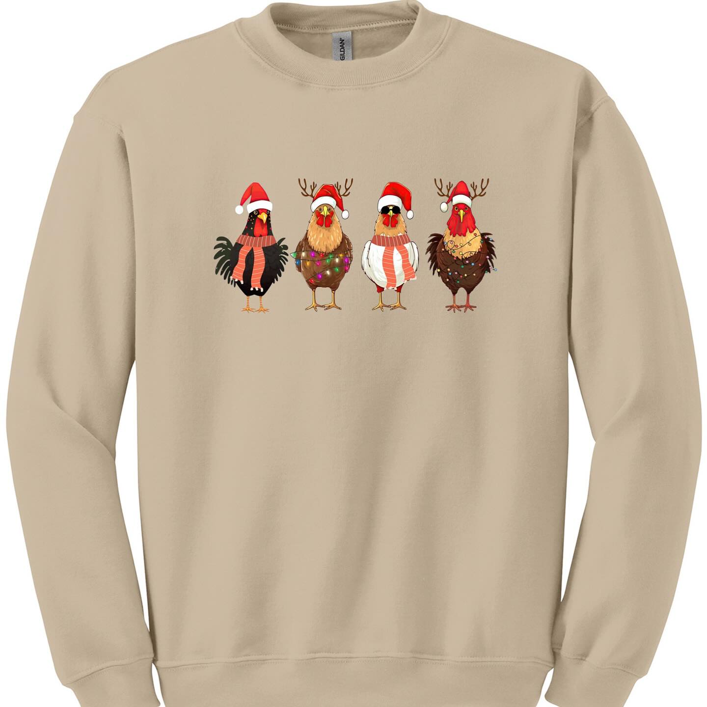 Tis the season!
Christmas in the Coop is available on the website along with other Christmas crews or hoodies. Or upload your own custom Christmas design 🎄