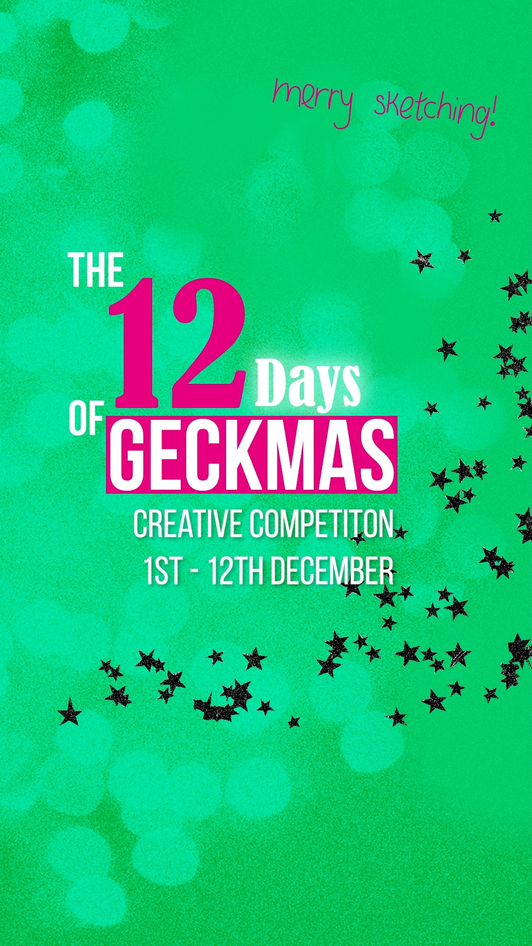 Our official 12 Days of Geckmas is nearly here, and we can’t wait to get started! The first prompt will go live on 1st December 2025, with a new creative theme dropping every day until the 12th.
These prompts don’t have to be festive unless you want them to be — feel free to interpret each day however you like. Your entry can be a drawing, painting, sketchbook spread, model, 3D craft… anything creative that you’re excited to make!
For anyone new to the challenge: The 12 Days of Geckmas is our annual Christmas art event. From the 1st–12th December, we release daily prompts for you to respond to. To join in, simply post your artwork, tag us, and include #geckmas25. If you’d prefer, you’re welcome to DM your entry to us as well.
We’ll be sharing your creations on our feeds every day, and once all 12 prompts are complete, every entry goes into a prize draw. We’ll announce the winner on 13th December ?
The more prompts you take part in, the more chances you have to win!
And the prize? A gift card to spend on all your favourite sketching supplies from our webstore ??
(Competition open to UK entrants only, but we’ll happily feature artwork from anywhere in the world!)
What do you think? Are you ready to join the challenge? Let us know in the comments — and feel free to share this with any friends who might want to take part!
Got a question? Just drop us a DM ??
#artgeckosketch #12daysofgeckmas #artprompt #sketch #artchallenge