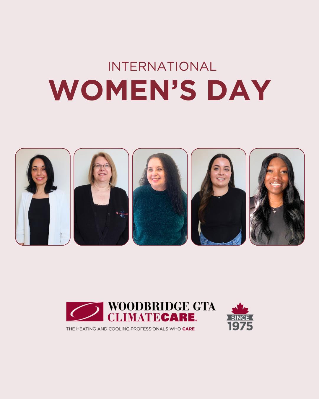 Today we celebrate the incredible women behind the scenes who keep everything running smoothly at Woodbridge GTA ClimateCare.
From answering your calls and dispatching our technicians to handling the paperwork that keeps your service on track, their work makes home comfort possible.
You may not see them in your home, but they’re working hard every day to support our team and our customers. We’re grateful for their dedication, care, and commitment, today and every day.
Happy International Women’s Day.
#WoodbridgeGTAClimateCare #HVACProfessionals #HVACContractor #HVACRepair #LocalProfessionals
