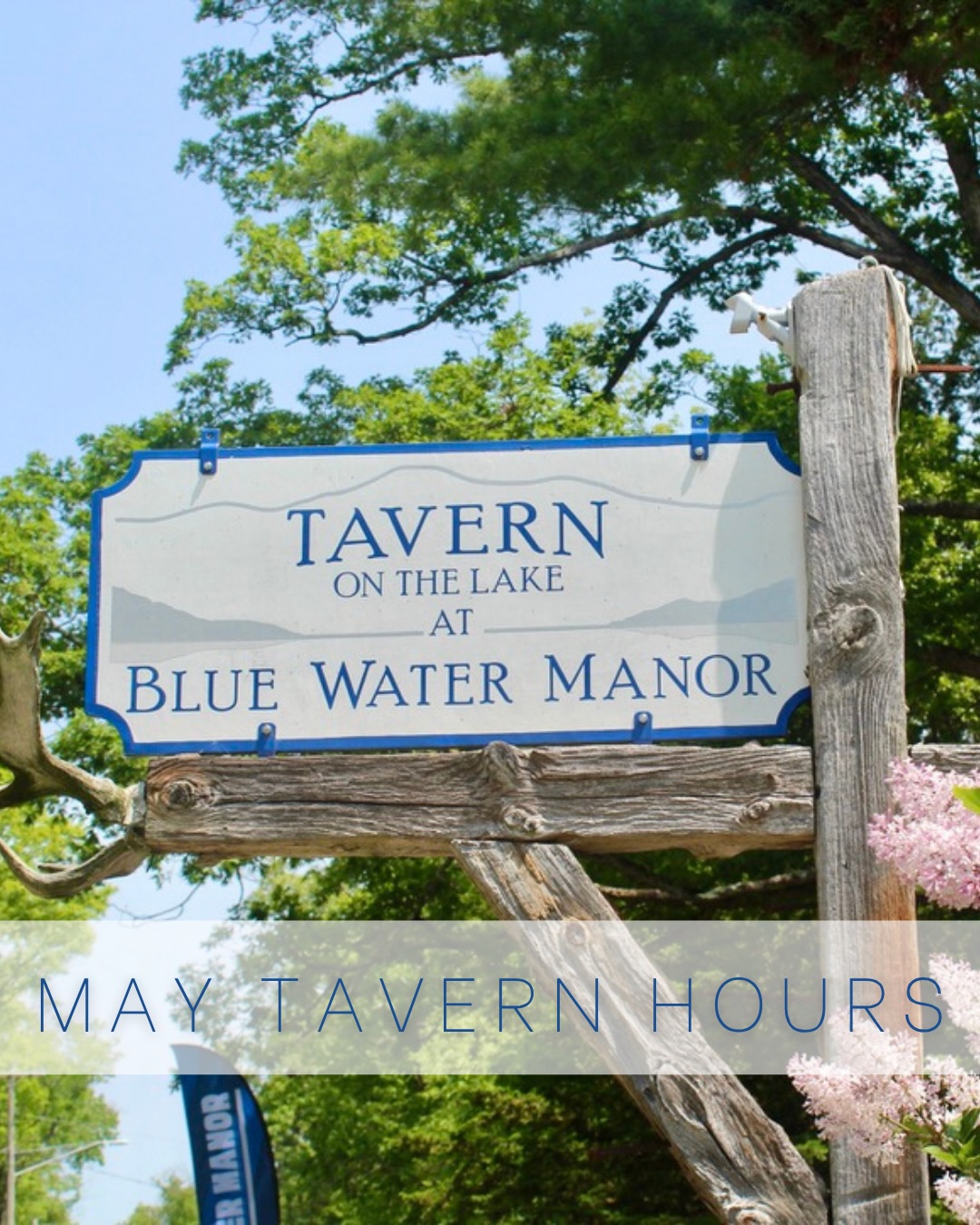 Counting down the days…
The Tavern on the Lake at Blue Water Manor opens for the 2026 season on May 1st! Be there?️?
Call 518-644-5400 for dinner reservations?