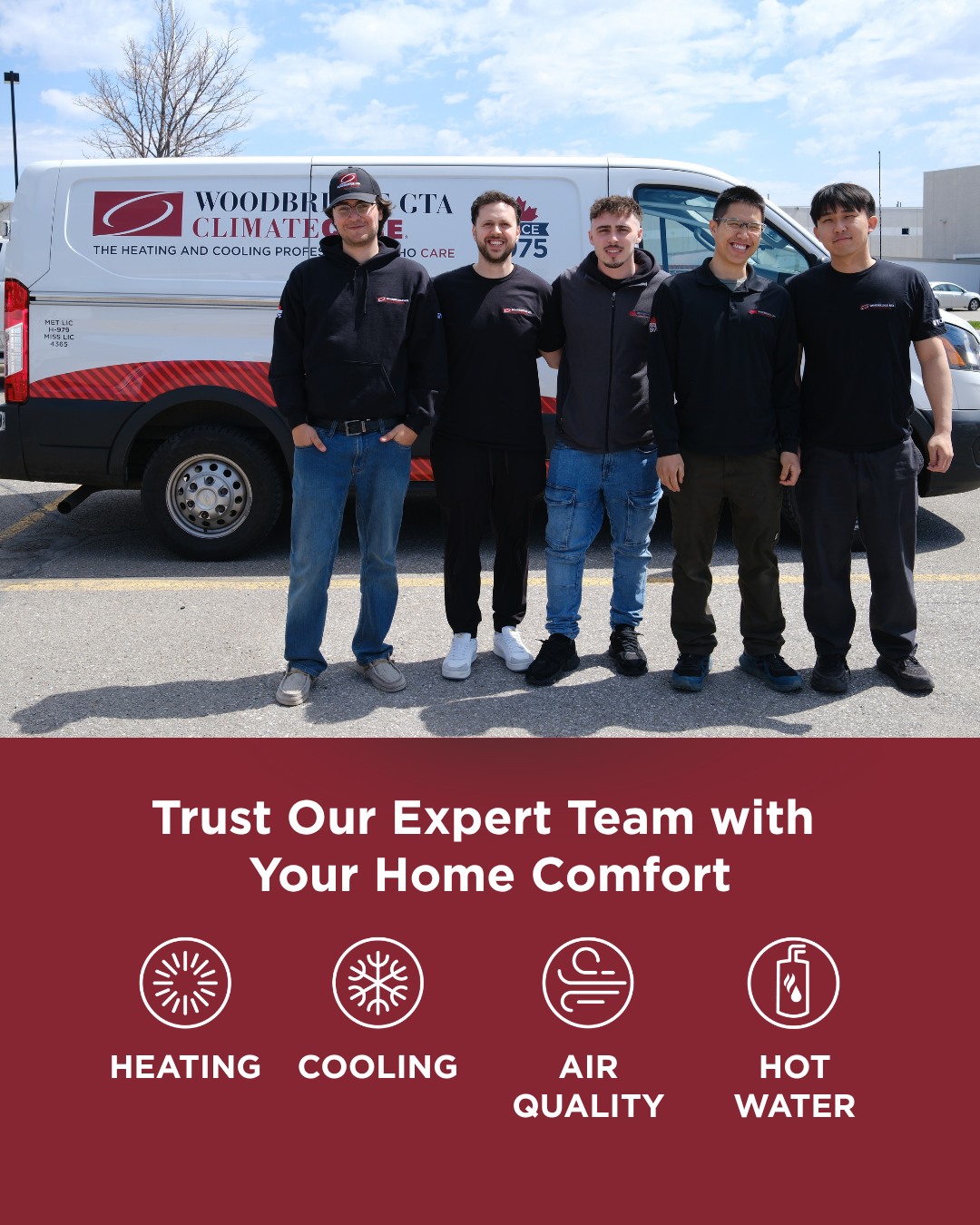 Your home comfort is our priority.
Our expert team at Woodbridge GTA ClimateCare delivers tailored solutions for your home, from heating and cooling to air quality, water heaters and beyond.
No matter the season, we’ve got you covered. Contact us today to learn more: (link in bio)
#HVAC #HeatingAndCooling #SupportLocal #HVACService